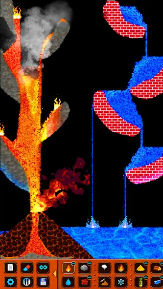 SandBox: Powder Simulator — Песочница с безграничными ресурсами — скриншот 3