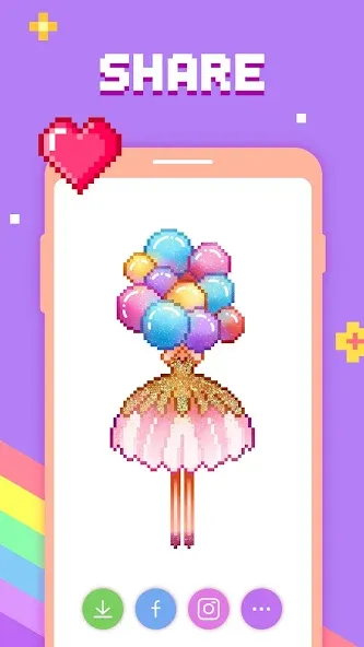 Paint by Number - Pixel Art MOD — Без рекламы и все раскраски открыты на Андроид — скриншот 5