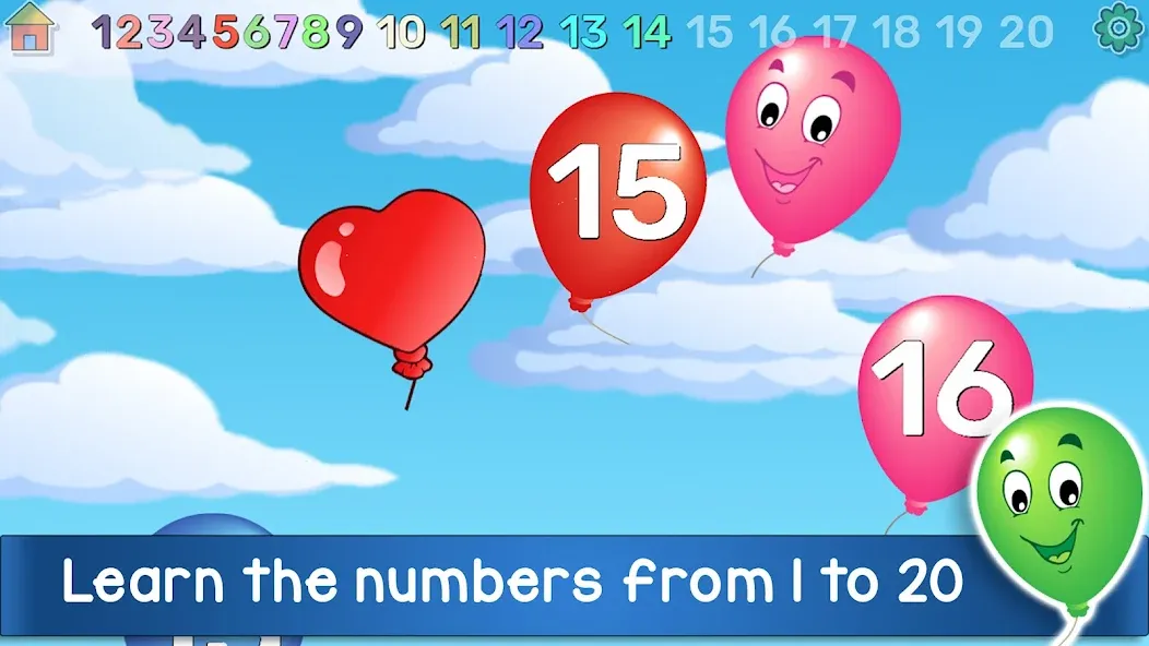 Скачать Kids Balloon Pop Game (Мод: Яркие воздушные шарики и весёлая игра) на Андроид — скриншот 4 Скачать Kids Balloon Pop Game (Мод: Яркие воздушные шарики и весёлая игра) на Андроид — скриншот 4