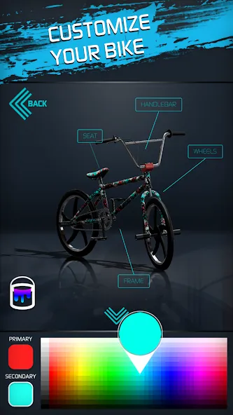 Скачать Touchgrind BMX 2 с модом — Безлимитные деньги и все байки — скриншот 2