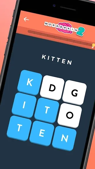 WordBrain 2 - word puzzle game MOD — Безлимитные подсказки и открыты уровни на Андроид — скриншот 1 WordBrain 2 - word puzzle game MOD — Безлимитные подсказки и открыты уровни на Андроид — скриншот 1
