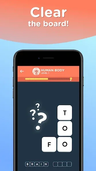 WordBrain 2 - word puzzle game MOD — Безлимитные подсказки и открыты уровни на Андроид — скриншот 4 WordBrain 2 - word puzzle game MOD — Безлимитные подсказки и открыты уровни на Андроид — скриншот 4