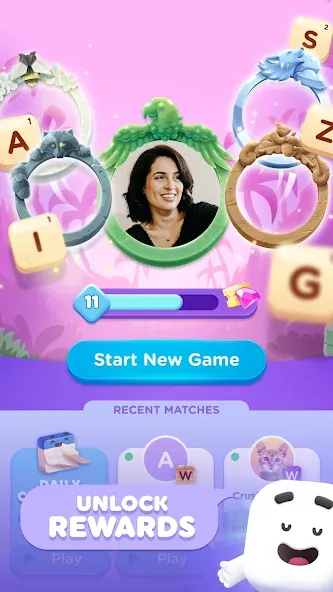 Скачать взломанную Wordzee! - Social Word Game — Безлимитные подсказки и бонусы — скриншот 4 Скачать взломанную Wordzee! - Social Word Game — Безлимитные подсказки и бонусы — скриншот 4
