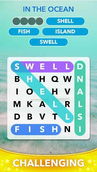 Скачать Word Heaps Search - Word Games на телефон — Без рекламы и подсказки доступны — скриншот 3