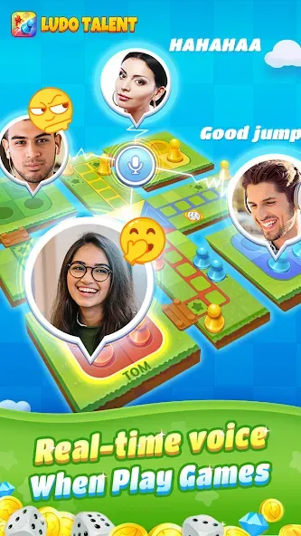 Ludo Talent - Game & Chatroom на Андроид — Общение и игра без ограничений — скриншот 2