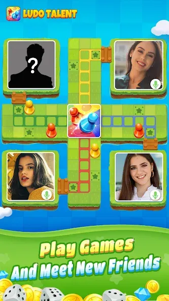 Ludo Talent - Game & Chatroom на Андроид — Общение и игра без ограничений — скриншот 5