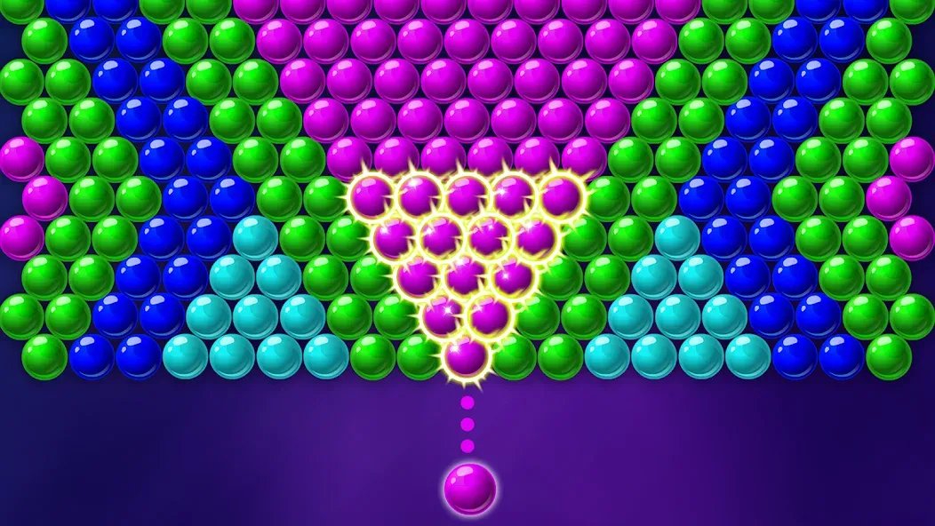 Скачать Bubble Shooter 2 на Android — Безлимитные монеты и жизни — скриншот 1