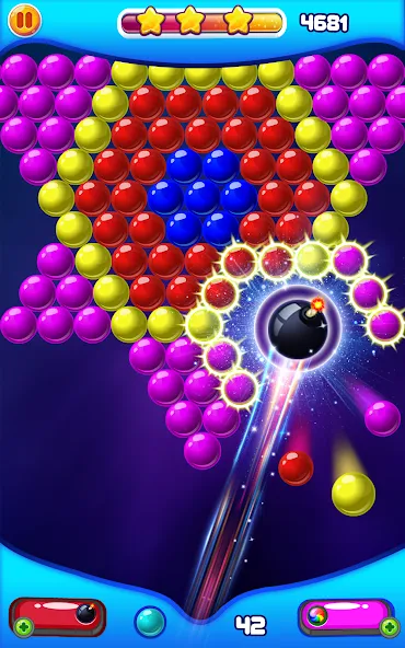 Скачать Bubble Shooter 2 на Android — Безлимитные монеты и жизни — скриншот 5