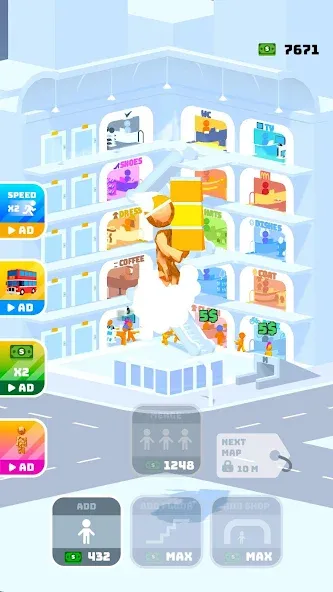 Shopping Mania Mod APK Безлимитные деньги и всё открыто — Скачать на Андроид — скриншот 3