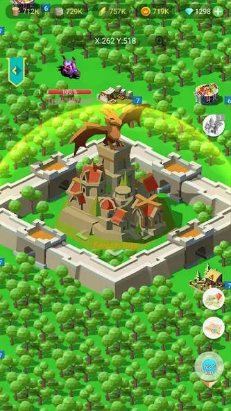 Empire Takeover — Мод: Безлимитные ресурсы и быстрая прокачка — скриншот 5