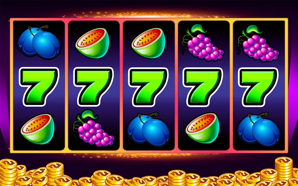 Скачать Slots - casino slot machines (Мод: Безлимитные монеты и бонусы) на Андроид — скриншот 4