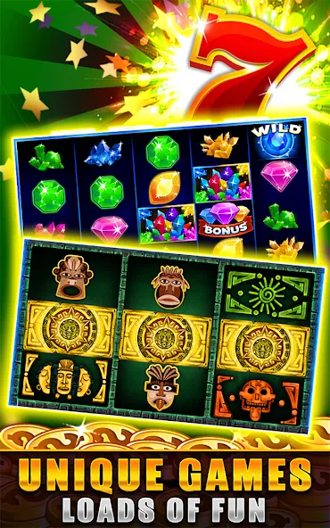 Golden Slots: Casino games — Взломанная версия (Безлимитные монеты и джекпоты) — скриншот 4