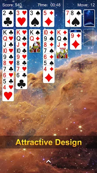 Solitaire - Classic Card Game MOD — Безлимитные подсказки и отмены ходов на Андроид — скриншот 5