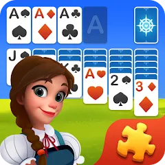 Solitaire Jigsaw Puzzle — Безлимитные подсказки и открыты пазлы