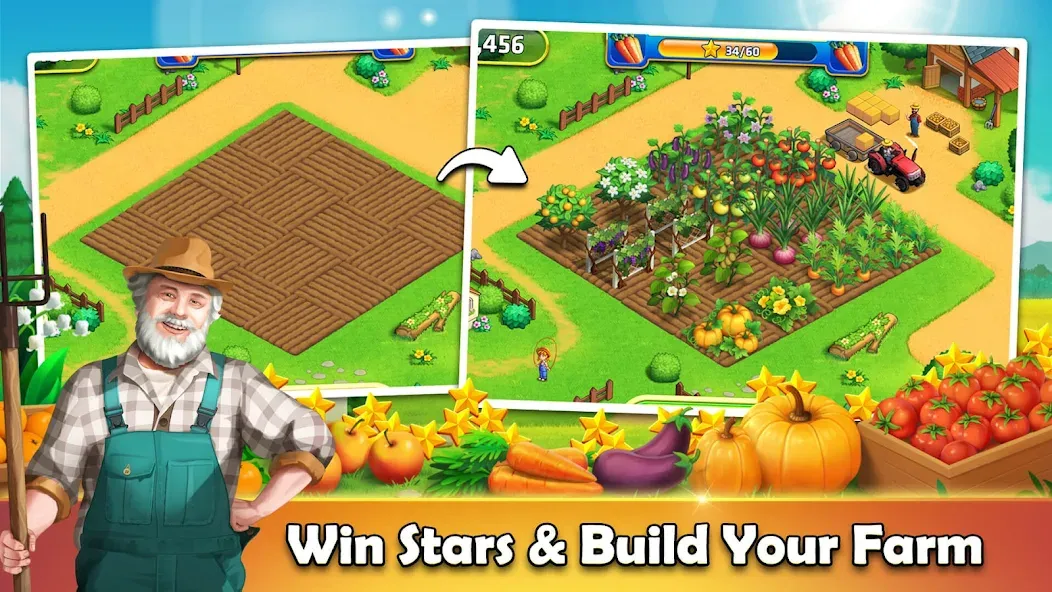 Скачать Tripeaks Solitaire - Home Town на Android — Безлимитные монеты и подсказки — скриншот 3
