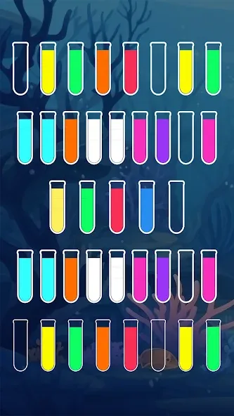 Скачать SortPuz™: Water Sort Puzzle на телефон — Без рекламы и все уровни открыты — скриншот 5 Скачать SortPuz™: Water Sort Puzzle на телефон — Без рекламы и все уровни открыты — скриншот 5