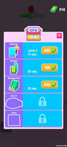 Скачать IDLE Spa Salon - 3D Arcade — Безлимитные деньги и все услуги открыты — скриншот 5