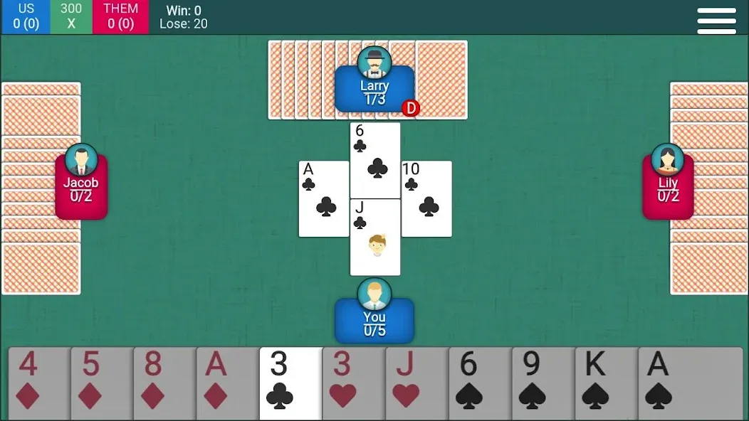 Spades Card Game — Взломанная версия (Без рекламы и много монет) — скриншот 2