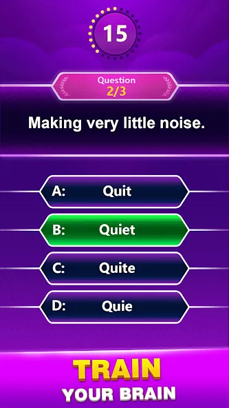 Скачать Spelling Quiz - Word Trivia на телефон — Безлимитные подсказки и попытки — скриншот 2