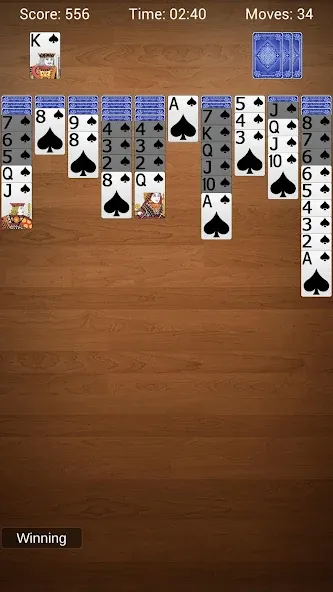 Spider Solitaire - Card Games — Без рекламы и все масти открыты — скриншот 5