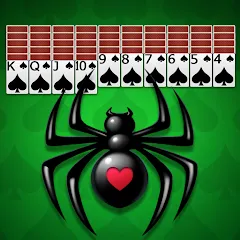 Spider Solitaire - Card Games — Без рекламы и все масти открыты