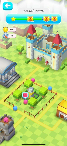 Скачать взлом Color Wall 3D: Brain Puzzle на Андроид — Без рекламы и все уровни открыты — скриншот 3
