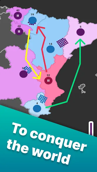 Territory games: tactics war на Андроид — Безлимитные ресурсы и мощная армия — скриншот 2