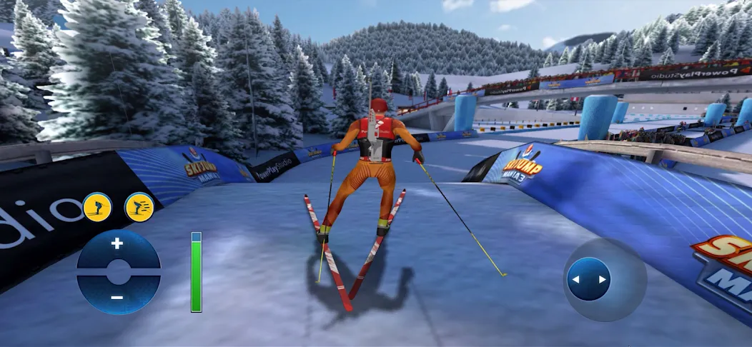 Взлом Winter Sports Mania — Безлимитные монеты и все трассы — скриншот 1