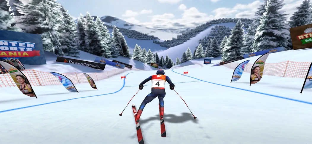 Взлом Winter Sports Mania — Безлимитные монеты и все трассы — скриншот 4