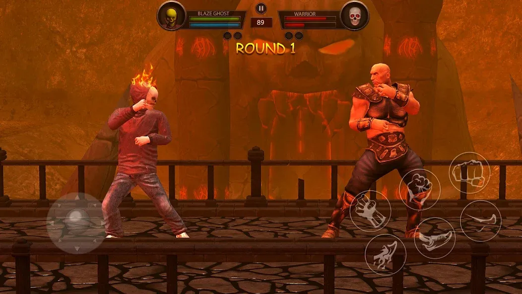 Скачать Ghost Fight 2 - Fighting Games MOD APK — Безлимитные деньги и оружие — скриншот 2