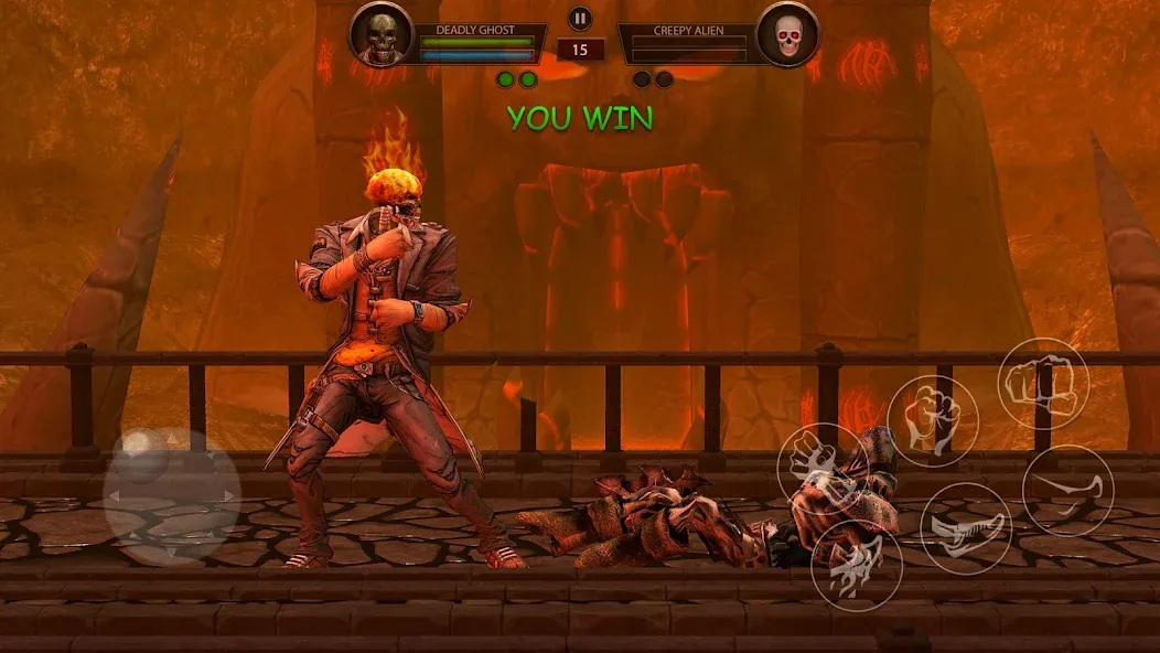 Скачать Ghost Fight 2 - Fighting Games MOD APK — Безлимитные деньги и оружие — скриншот 3