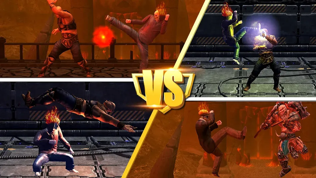 Скачать Ghost Fight 2 - Fighting Games MOD APK — Безлимитные деньги и оружие — скриншот 5