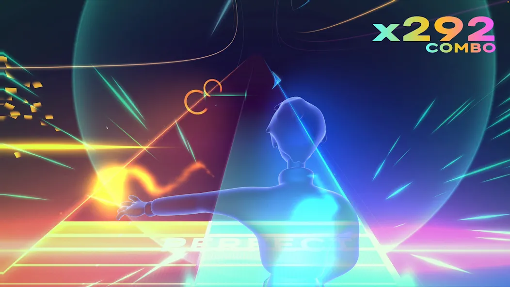 Скачать Starri - Move to music на Android — Ритм-игра с яркими уровнями — скриншот 1