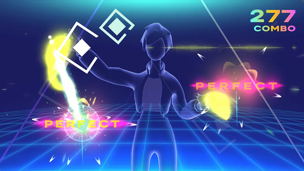 Скачать Starri - Move to music на Android — Ритм-игра с яркими уровнями — скриншот 2