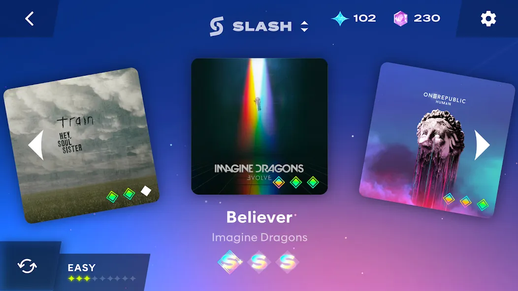 Скачать Starri - Move to music на Android — Ритм-игра с яркими уровнями — скриншот 3