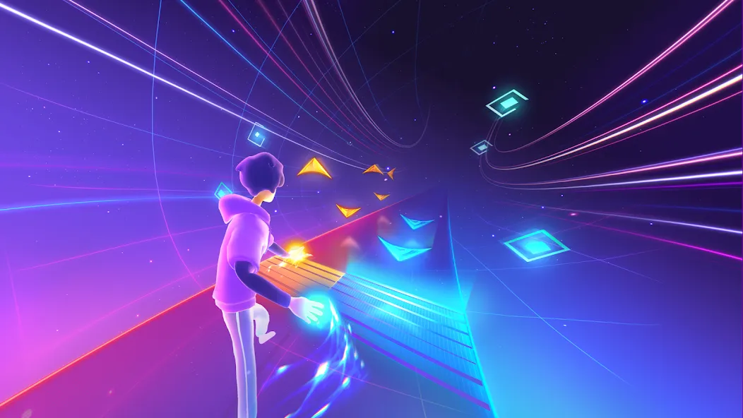 Скачать Starri - Move to music на Android — Ритм-игра с яркими уровнями — скриншот 5