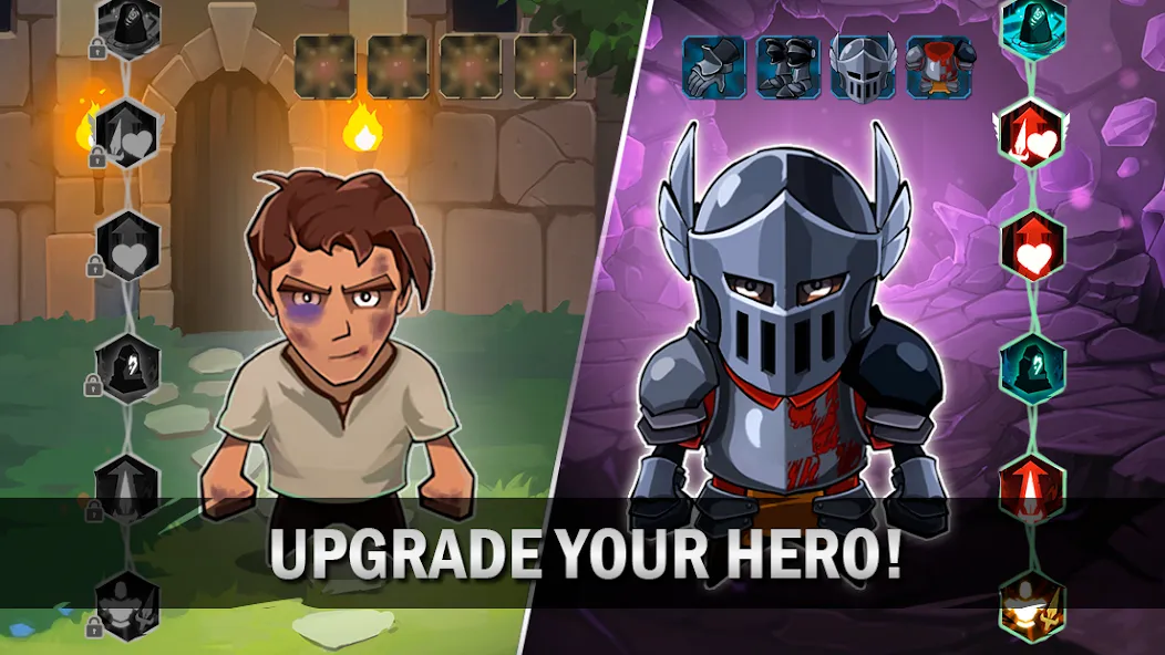 Order of Fate - Roguelike RPG MOD APK — Безлимитные ресурсы и усиленные герои — скриншот 1