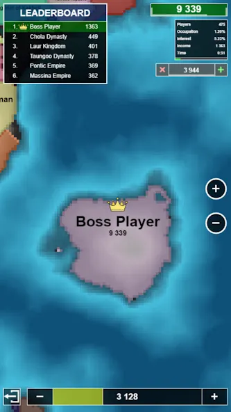 Territorial.io MOD — Безлимитная территория и быстрый захват на Андроид — скриншот 4