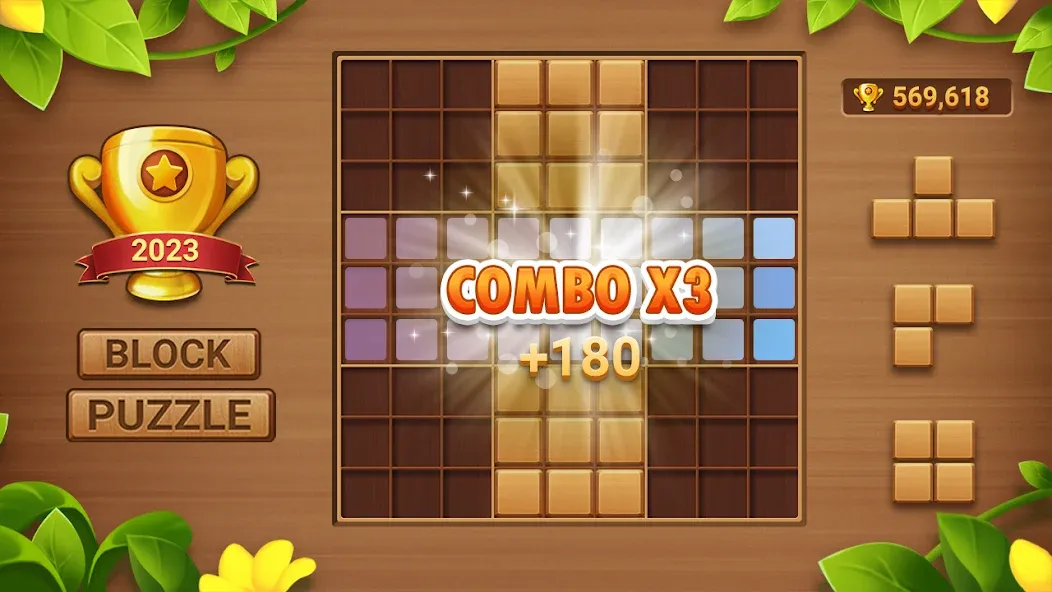 Скачать Block Puzzle Sudoku с модом — Без рекламы и подсказки доступны — скриншот 2