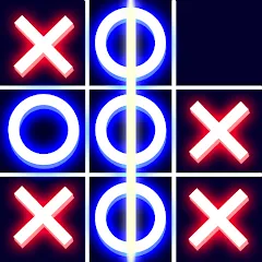Скачать взломанную Tic Tac Toe 2 Player: XOXO — Без рекламы и все режимы открыты