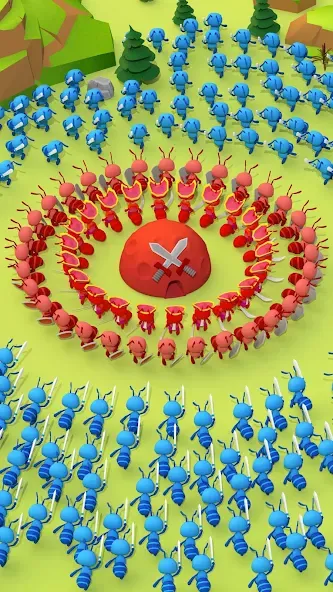 Ant Fight: Conquer the Tower — Безлимитные деньги и усиленные муравьи — скриншот 4