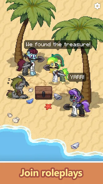 Скачать Pony Town - Social MMORPG — Последняя версия (Разблокированы все предметы) — скриншот 3 Скачать Pony Town - Social MMORPG — Последняя версия (Разблокированы все предметы) — скриншот 3