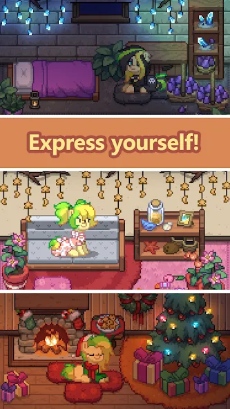 Скачать Pony Town - Social MMORPG — Последняя версия (Разблокированы все предметы) — скриншот 5 Скачать Pony Town - Social MMORPG — Последняя версия (Разблокированы все предметы) — скриншот 5