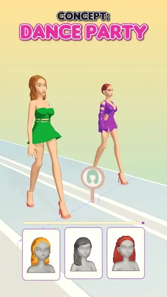 Взлом Fashion Battle - Dress up game — Безлимитные деньги и все наряды — скриншот 2