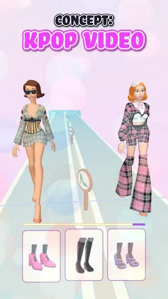Взлом Fashion Battle - Dress up game — Безлимитные деньги и все наряды — скриншот 4