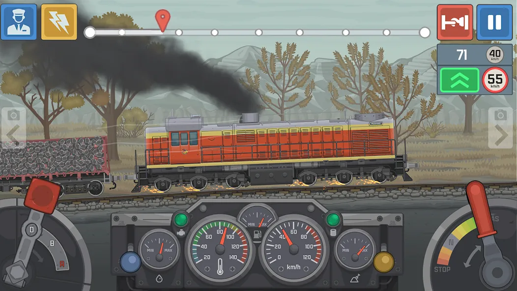 Train Simulator: Railroad Game MOD APK — Безлимитные деньги и все поезда открыты — скриншот 3