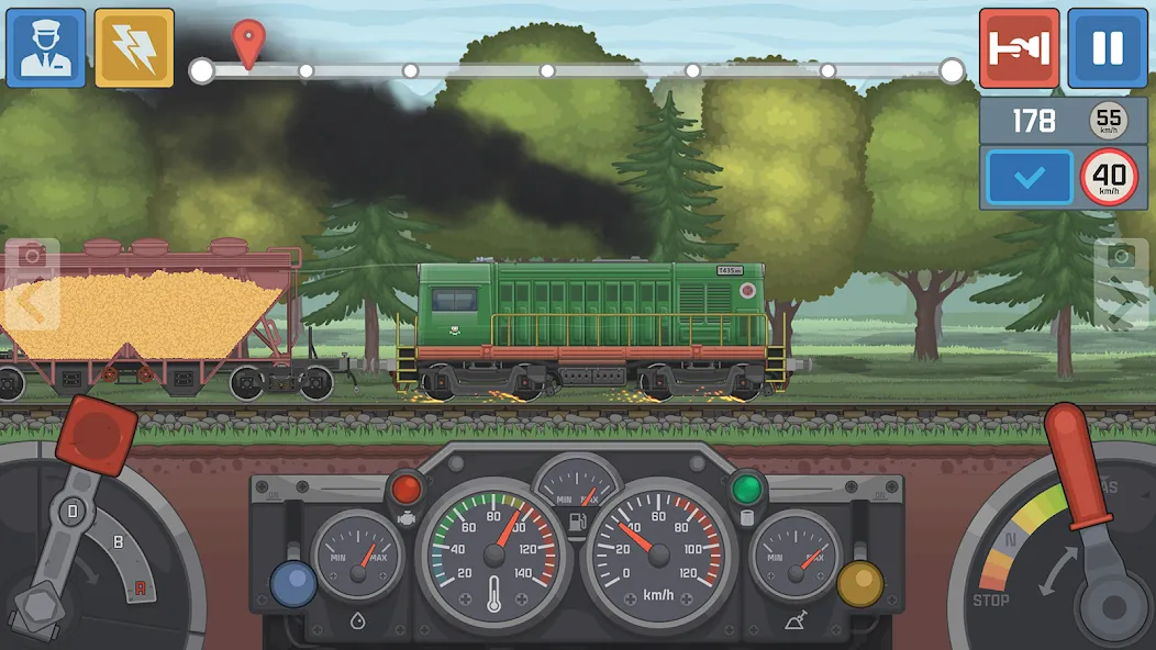 Train Simulator: Railroad Game MOD APK — Безлимитные деньги и все поезда открыты — скриншот 4