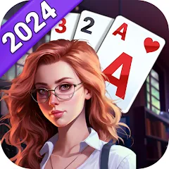 Скачать Solitarie TriPeaks K на Android — Безлимитные подсказки и отмены ходов