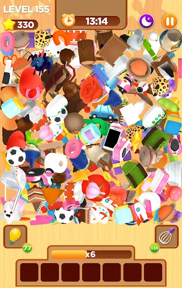 Скачать Match Triple 3D - Tile Connect MOD APK — Безлимитные деньги и все уровни открыты — скриншот 3