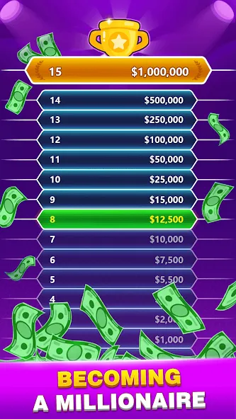 Trivia Master - Word Quiz Game — Взломанная версия (Без рекламы и все ответы открыты) — скриншот 2